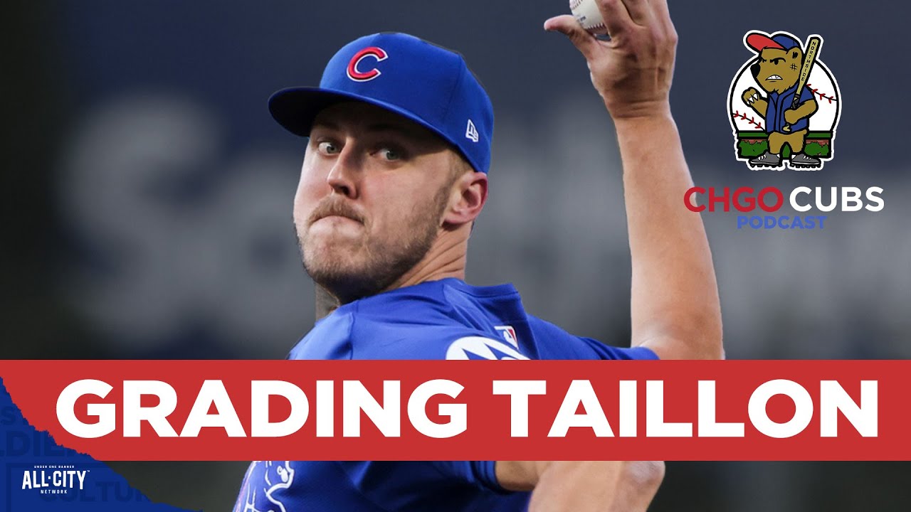 Grading Chicago Cubs pitcher Jameson Taillon's 2024 season | CHGO Cubs Podcast