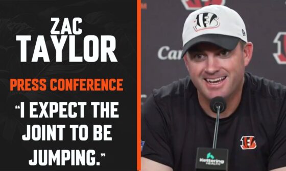 LIVE: Zac Taylor Press Conference - Oct. 23