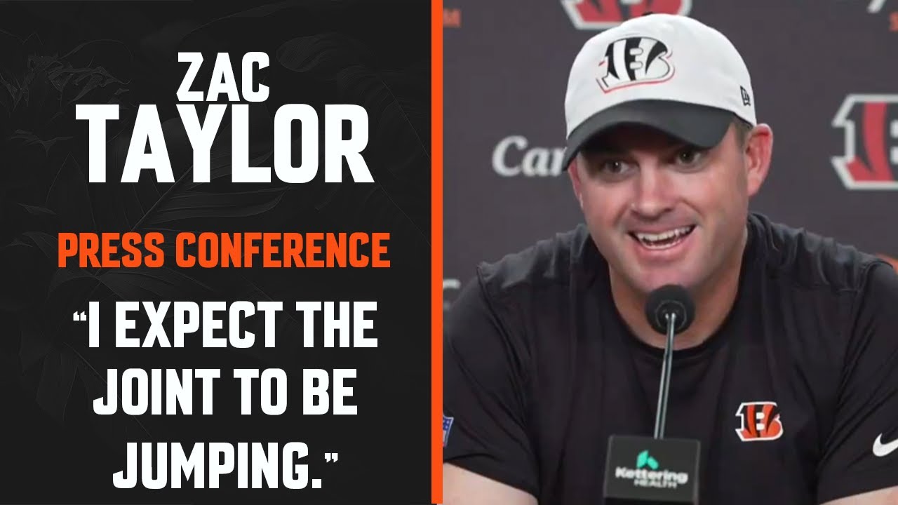 LIVE: Zac Taylor Press Conference - Oct. 23