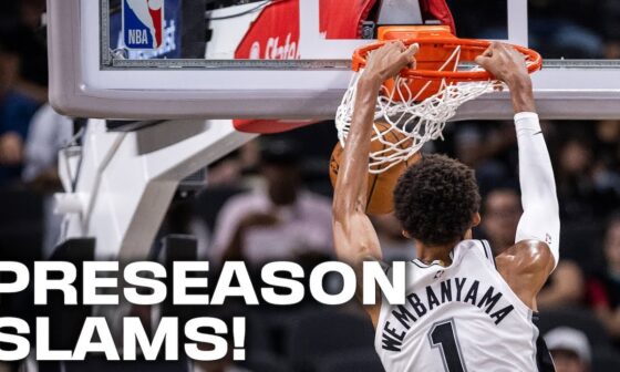 Top Dunks from San Antonio Spurs' Preseason