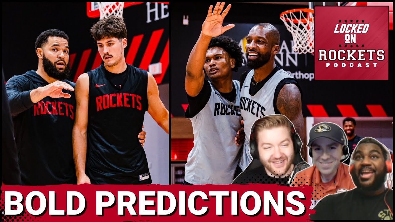 Houston Rockets Season Preview: BOLD Predictions For Total Wins, Amen Thompson, Reed Sheppard & More