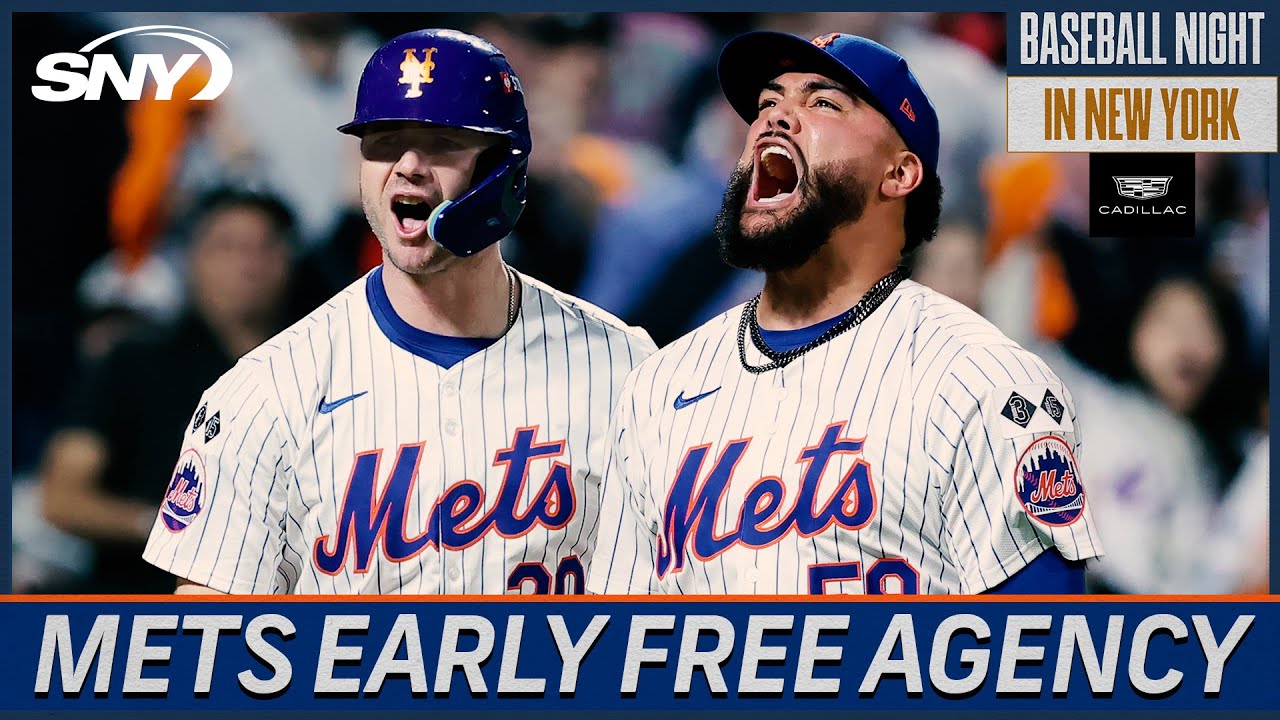 Are Pete Alonso and Sean Manaea priorities for the Mets this offseason? | Baseball Night in NY | SNY