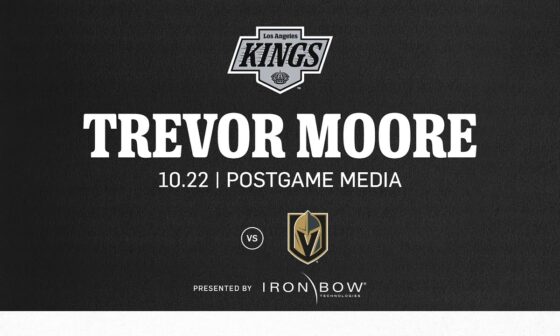 Forward Trevor Moore | 10.22 LA Kings lose to Vegas Golden Knights