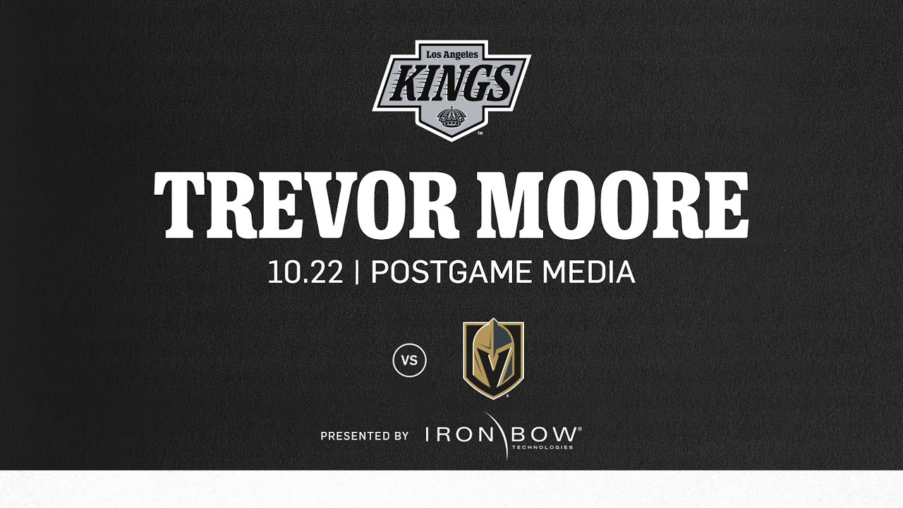 Forward Trevor Moore | 10.22 LA Kings lose to Vegas Golden Knights