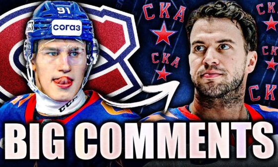 TONY DEANGELO MAKES A STATEMENT TO HABS FANS: BIG COMMENTS ON IVAN DEMIDOV (Montreal Canadiens)