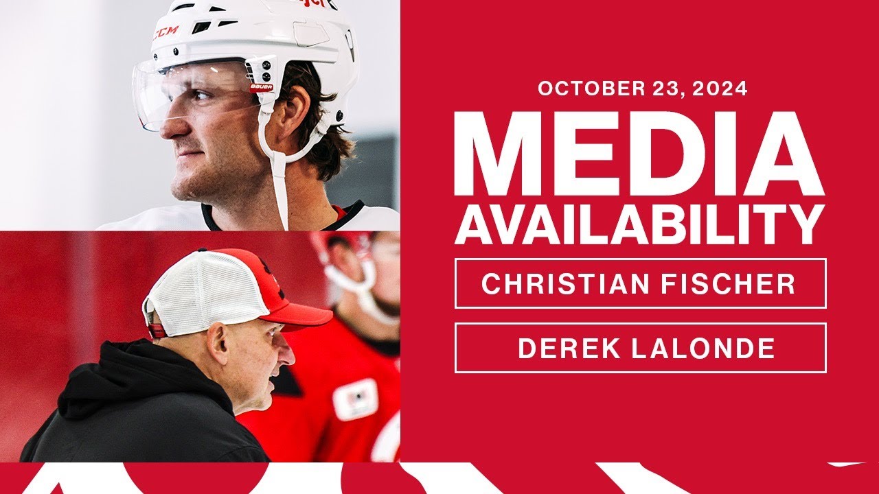 Christian Fischer, Derek Lalonde Media Availability | Oct. 23, 2024