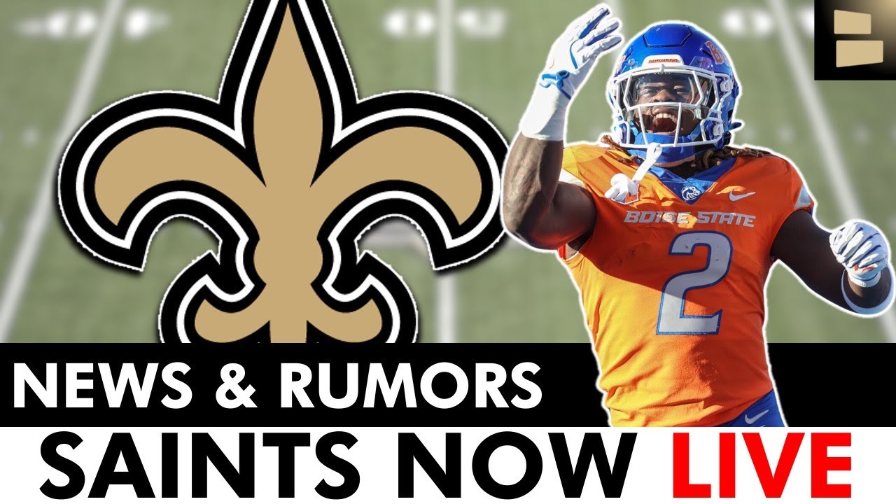 Saints Now LIVE: 2025 NFL Draft Targets, NFL Trade Rumors Ft. Cooper Kupp & Myles Garrett