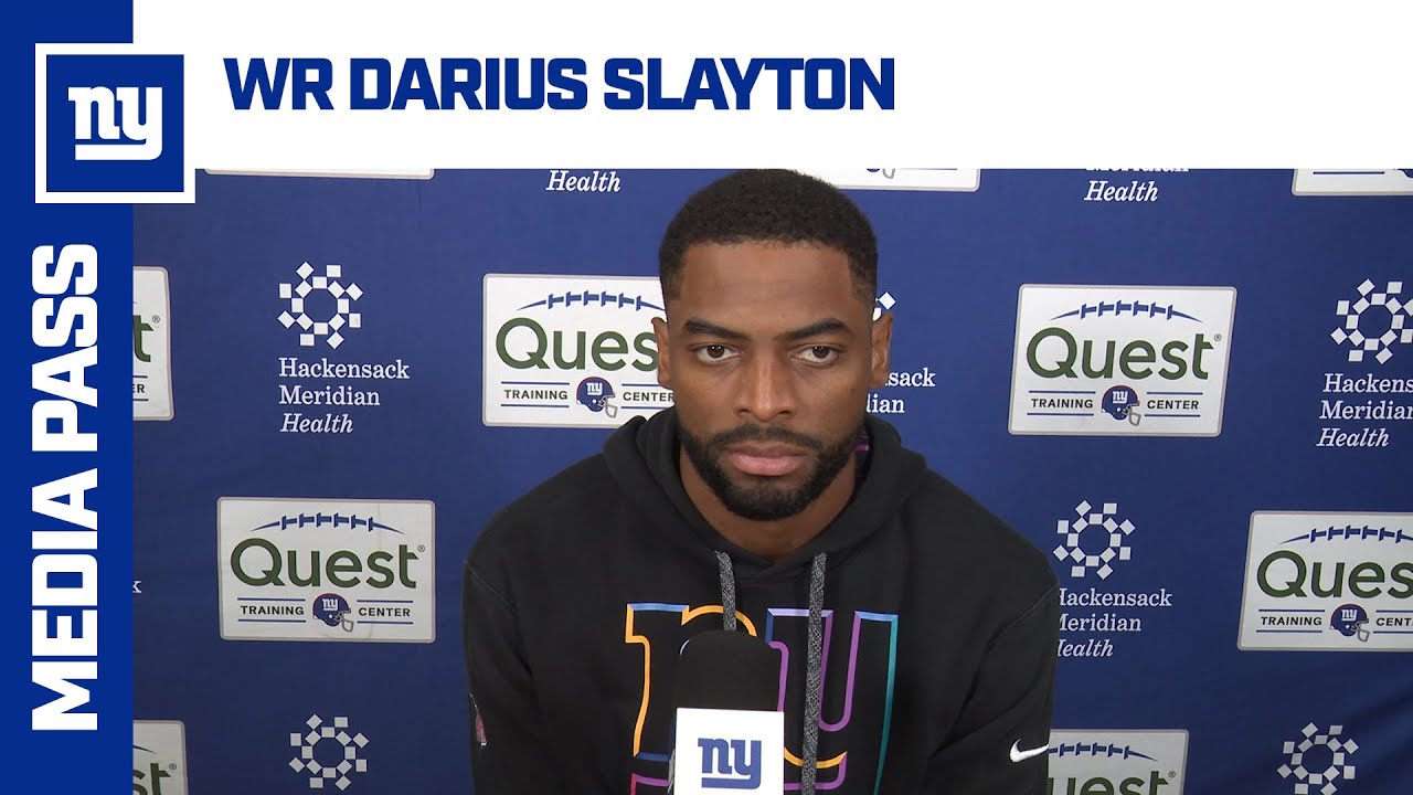 Darius Slayton: "Attack this week with a great mindset" | New York Giants