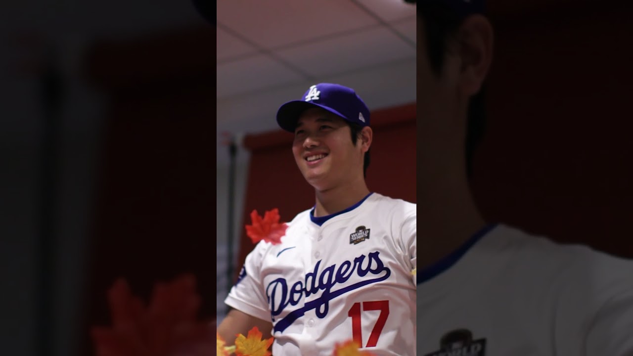 Wholesome Shohei Ohtani alert 🍂 |  大谷翔平