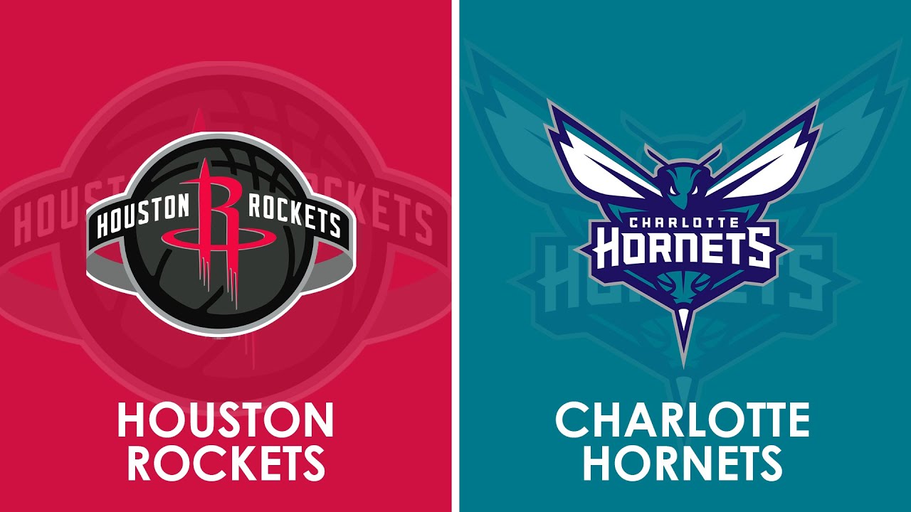 Houston Rockets vs Charlotte Hornets NBA Live Scoreboard