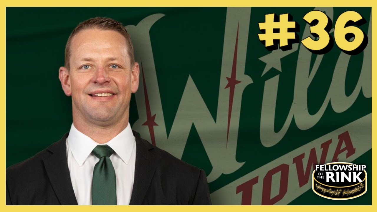 Fellowship of the Rink Ep 36 | Matt Hendricks Iowa Wild GM | Minnesota STATEMENT Win & Halloween