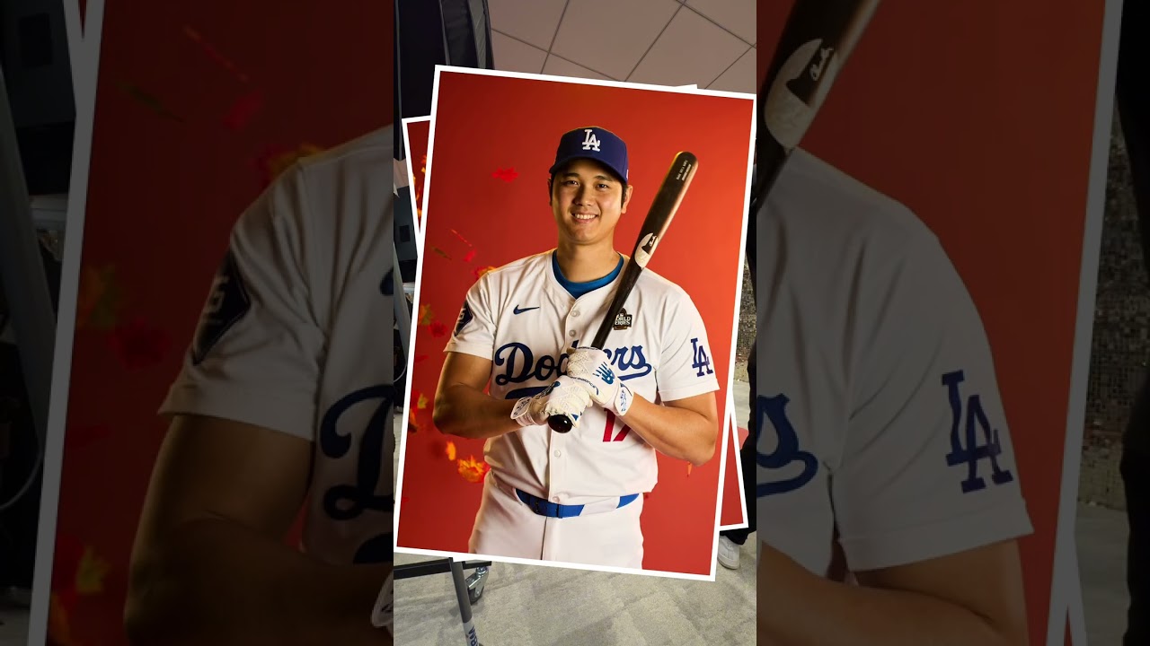 Shohei Ohtani was all smiles at #WorldSeries Media Day 😄