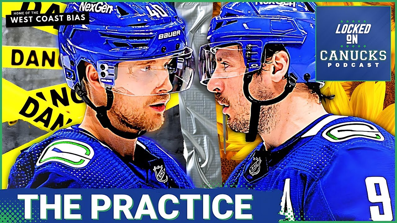 Miller & Pettersson PROVE A POINT at Canucks Practice