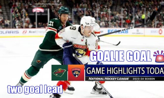 Minnesota Wild vs Florida Panthers - 1st QTR Game Highlights (10/22/2024) | 2024 NHL Season