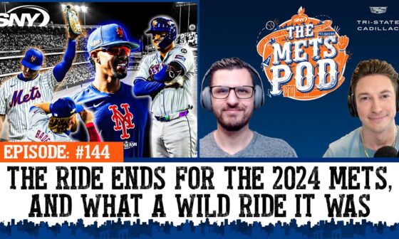 Recapping & reacting after the end of a wild ride for the 2024 New York Mets | The Mets Pod | SNY