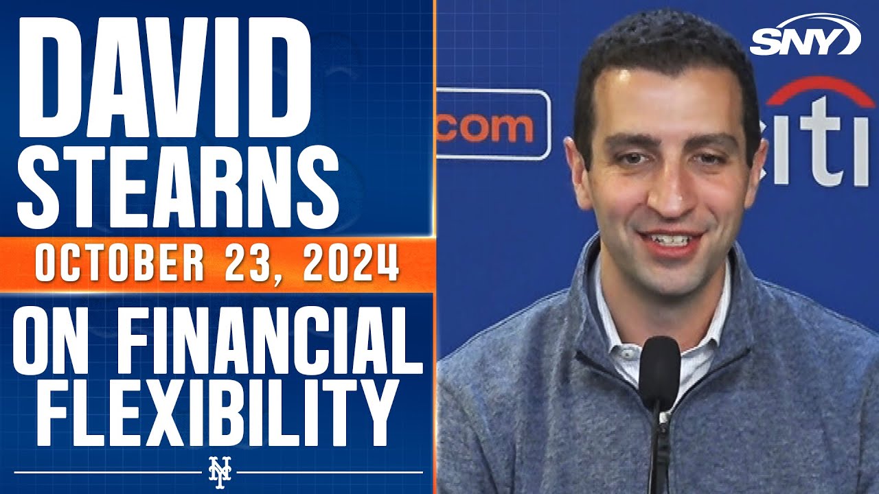 Mets president of baseball ops David Stearns talks financial flexibility & free agent spending | SNY