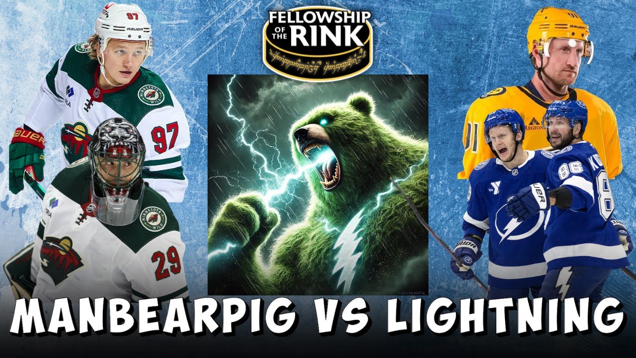 Minnesota Wild v Tampa Bay Lightning | Fleury 2nd start | Kucherov-Guentzel | Fellowship of the Rink