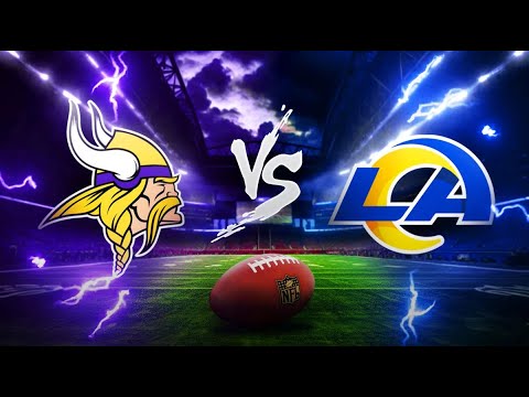 Minnesota Vikings vs Los Angeles Rams LIVE| 2024 NFL Week 8