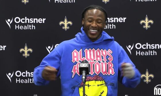 Alvin Kamara on contract and wanting to stay in New Orleans