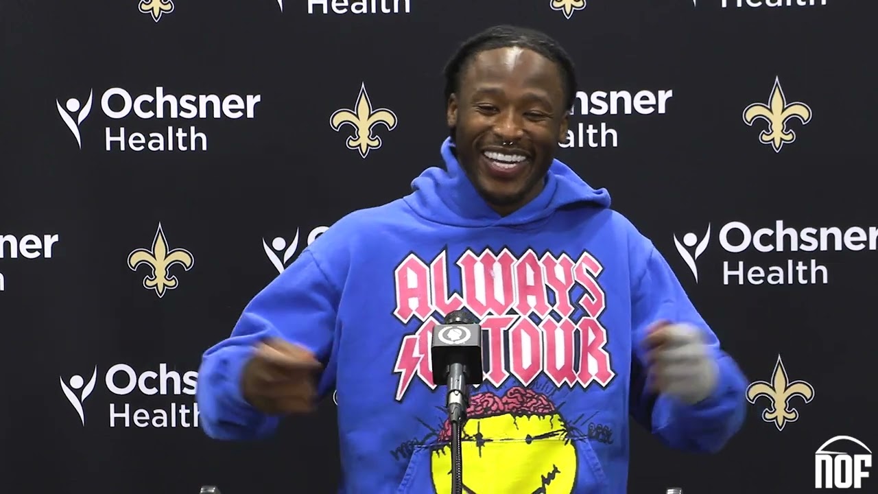 Alvin Kamara on contract and wanting to stay in New Orleans