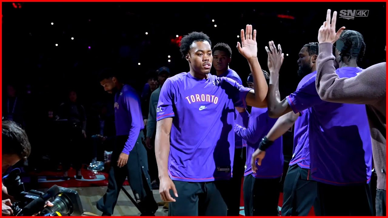 Toronto Raptors Starting Line-Up vs Cleveland Cavaliers