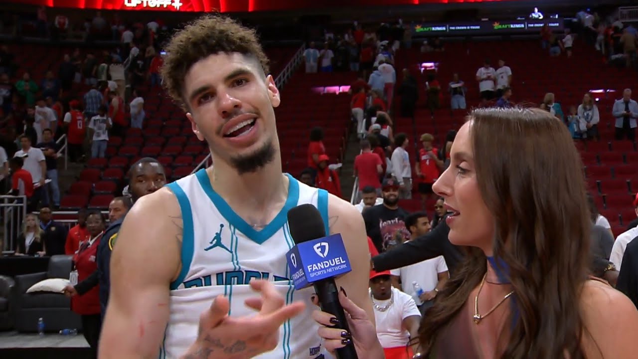 LaMelo Ball hilarious postgame interview wishing LaVar Ball Happy Birthday 😂