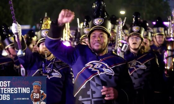 Steve Smith Sr. JOINS The Baltimore Ravens Marching Band