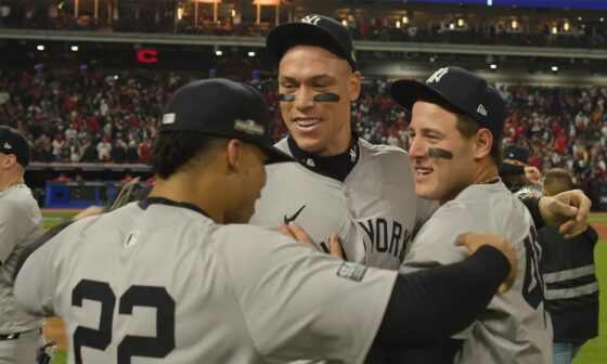 Inside the ALCS: Raw footage of Yankees' ALCS Game 5 win and clinch!