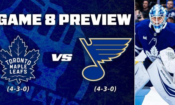 Maple Leafs vs St. Louis Blues - Game 8 Preview & Bets