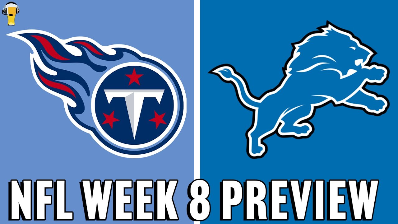 Tennessee Titans vs Detroit Lions Prediction | NFL Week 8 Picks | 10/27/24