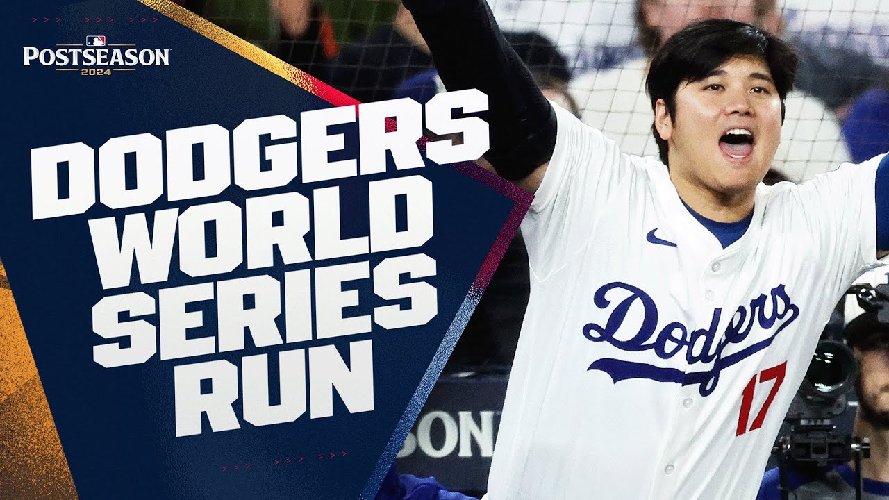 IT'S TIME FOR DODGER BASEBALL! Every Dodgers postseason highlight leading to the World Series!