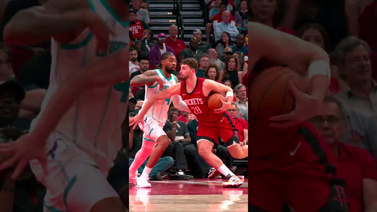 These angles are crazy | Houston Rockets