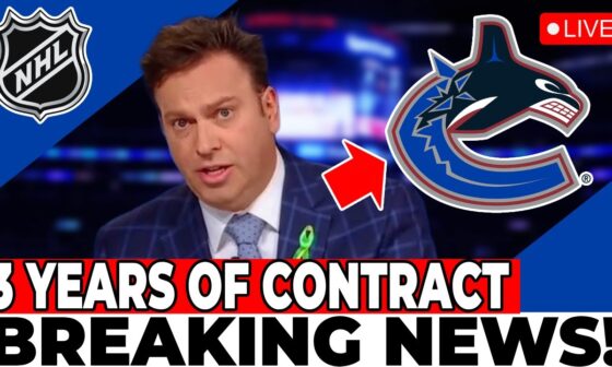 WOW NOW! SUPER CONFIRM COMMERCIAL UPDATE! NHL CONFIRMS! VANCOUVER CANUCKS NEWS TODAY!