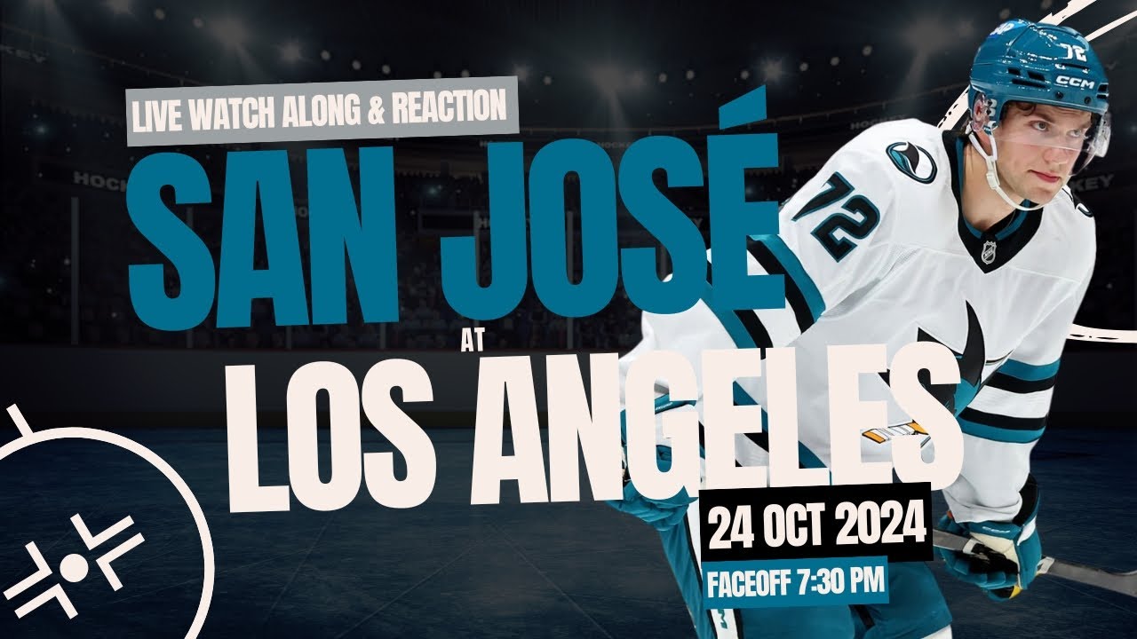 WATCH ALONG | Sharks at Kings: LIVE REACTIONS & WATCH PARTY!