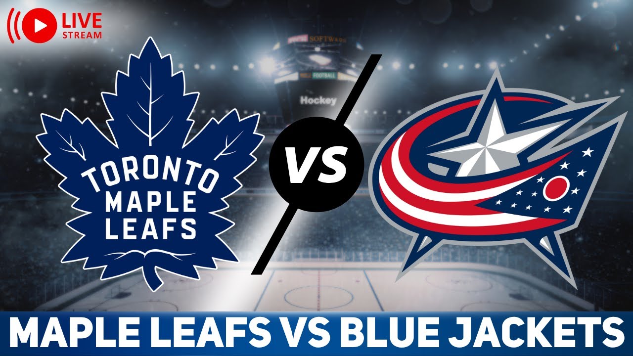 Toronto Maple Leafs vs Columbus Blue Jackets LIVE GAME REACTION & PLAY-BY-PLAY