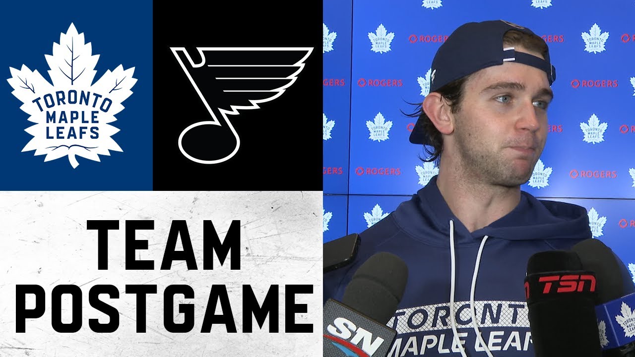 Maple Leafs Media Availability | Postgame vs St. Louis Blues | October 24, 2024