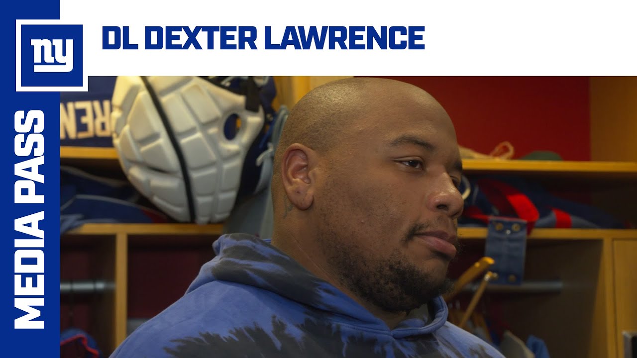 Dexter Lawrence on MNF Matchup: "I'm excited to go in there and compete" | New York Giants