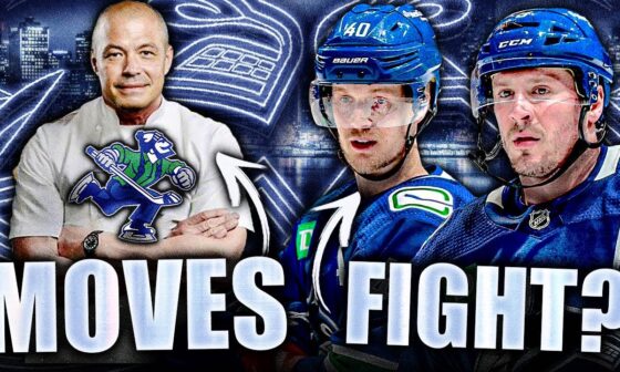 PATRIK ALLVIN MAKES TWO SMART ROSTER MOVES + ELIAS PETTERSSON & JT MILLER FIGHT @ CANUCKS PRACTICE?