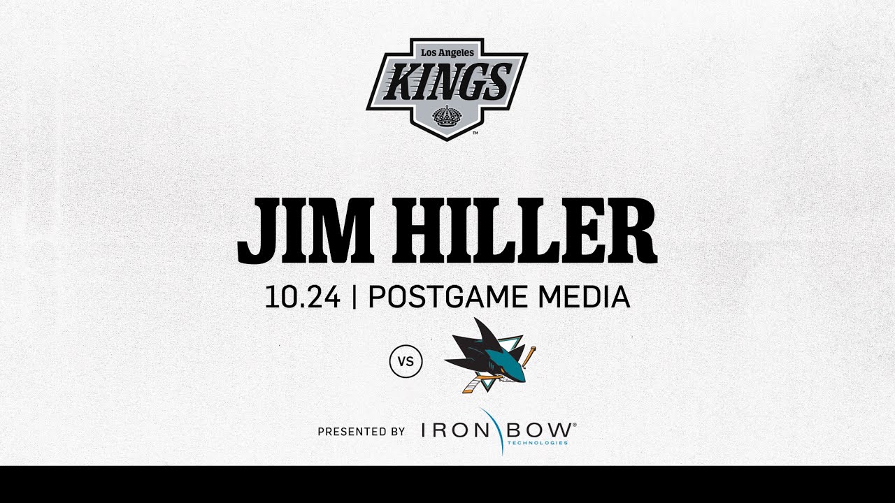 Head Coach Jim Hiller | 10.24 LA Kings beat the San Jose Sharks in Home Opener