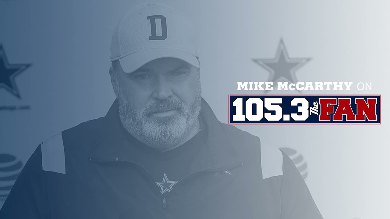 Mike McCarthy on 105.3 the Fan 10/25/24 | Dallas Cowboys 2024