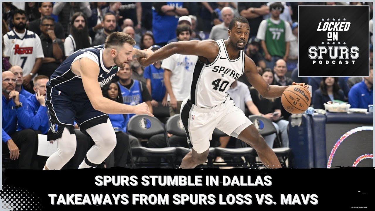 San Antonio Spurs lose to Mavericks in season-opener: Key takeaways from loss in Dallas