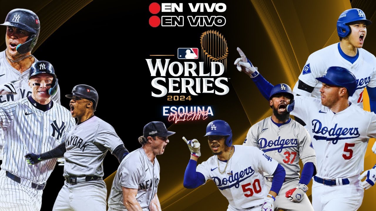 🔴 EN VIVO: NEW YORK YANKEES vs LOS ANGELES DODGERS - WORLD SERIES 2024 - MLB LIVE - GAME 1