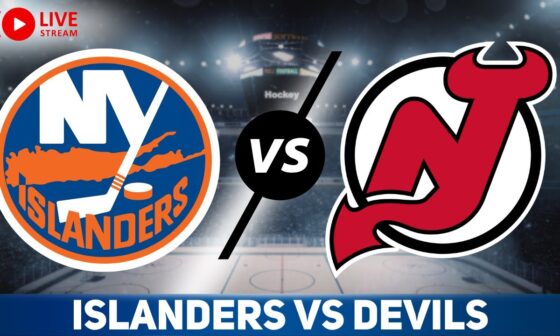 New York Islanders vs New Jersey Devils LIVE GAME REACTION & PLAY-BY-PLAY