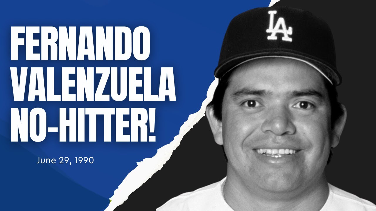 Fernando Valenzuela no-hitter 6/29/1990