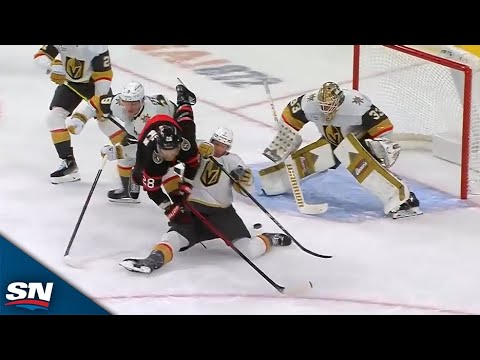 Senators' Claude Giroux Defies Physics With Flying Deflection To Extend Lead