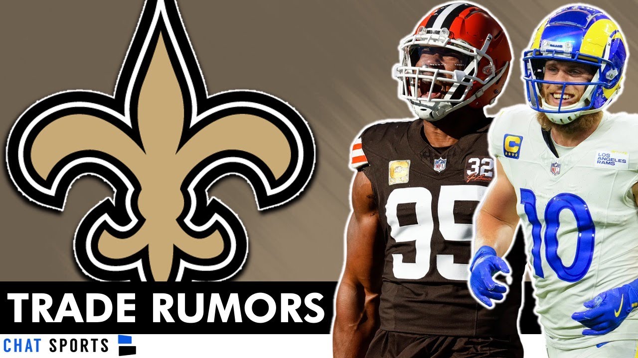 NFL Trade Rumors That Fix The New Orleans Saints!