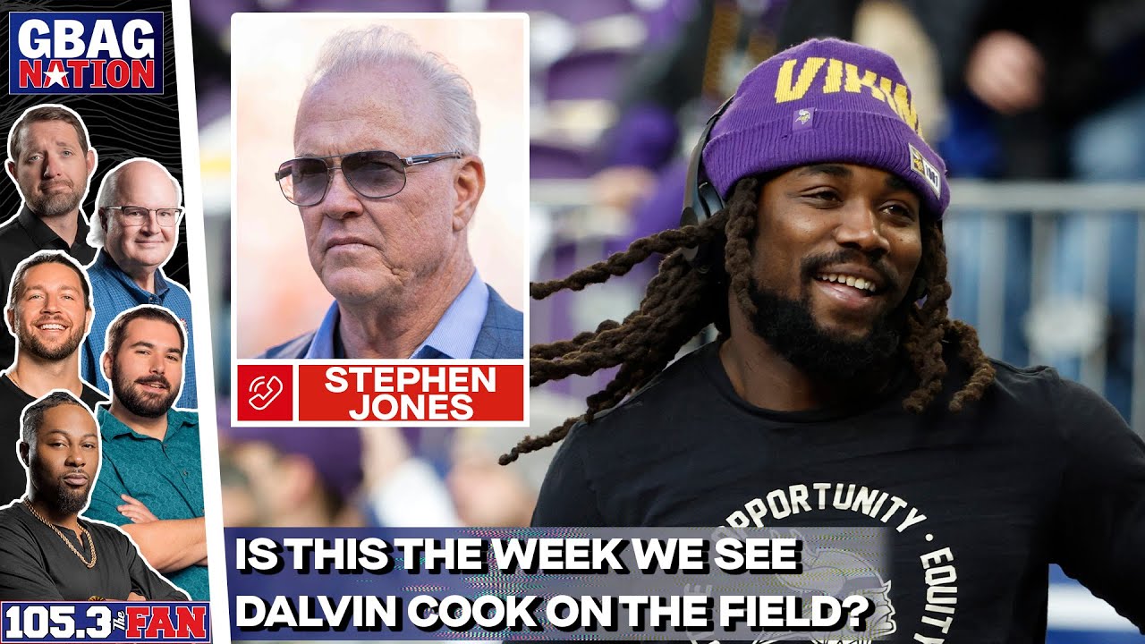 Stephen Jones On If Dalvin Cook Will Make His Season Debut Vs. The 49ers | GBag Nation