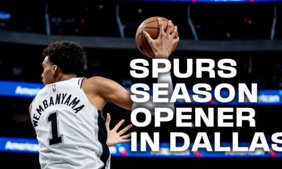 Highlights from the San Antonio Spurs Season Opener in Dallas | 10.24.2024