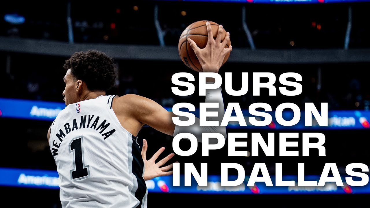 Highlights from the San Antonio Spurs Season Opener in Dallas | 10.24.2024