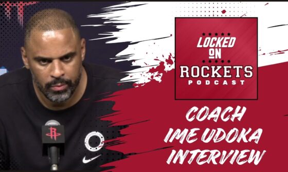 Ime Udoka | Postgame Houston Rockets Vs Memphis Grizzlies | 2024-2025 NBA Season